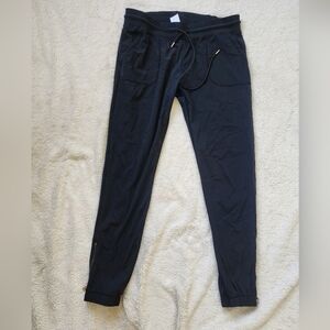 Black Jogger Pants with Drawstring